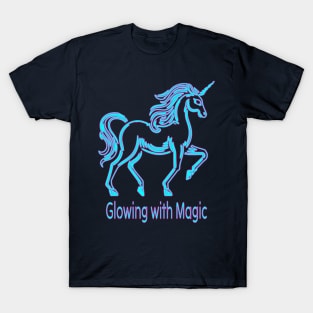 Neon Fantasy Unicorn T-Shirt